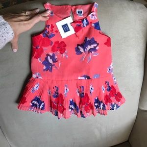 Janie & Jack 3-6 Month Floral Pink Dress